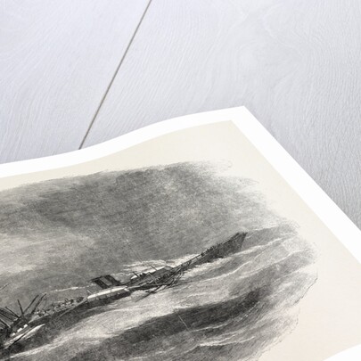 The Crimean War: The Hurricane in the Black Sea: Wrecks Off the Katscha 1854 by Anonymous