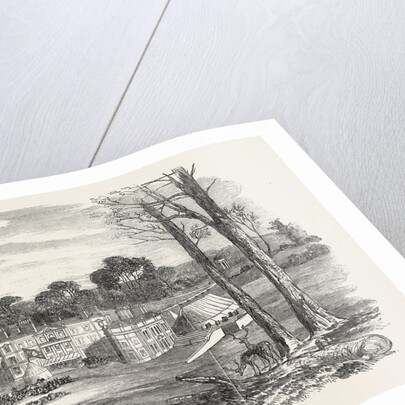 Hawkstone House the Seat of Viscount Hill 1854 by Anonymous