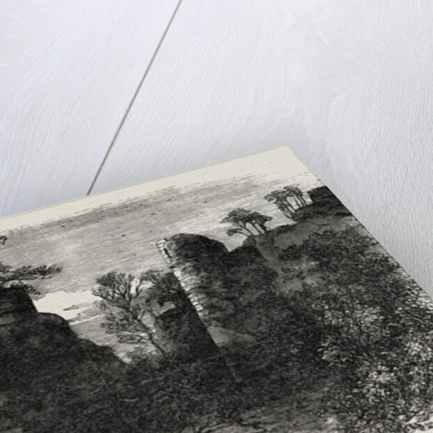 The Red Castle Hawkstone Park 1854 by Anonymous