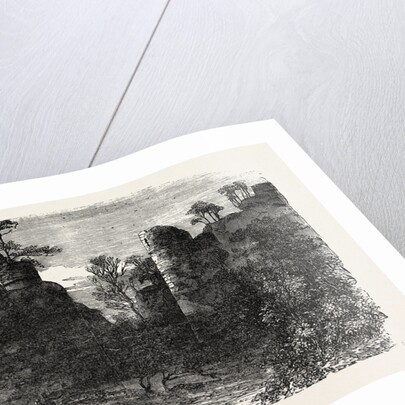 The Red Castle Hawkstone Park 1854 by Anonymous