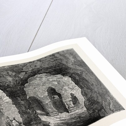 The Grotto in Hawkstone Park 1854 by Anonymous