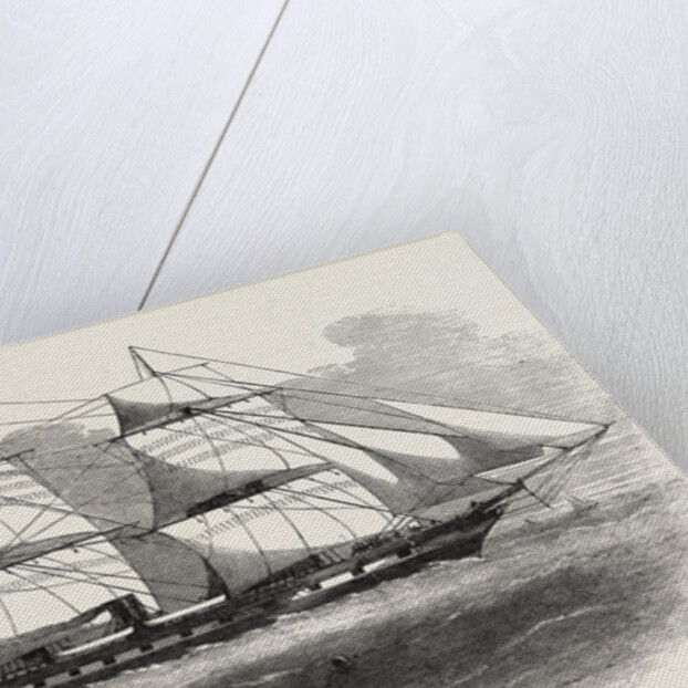 The Crimean War: The Screw Steamship Prince Wrecked Off Balaclava Harbour 1854 by Anonymous