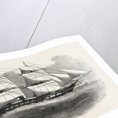 The Crimean War: The Screw Steamship Prince Wrecked Off Balaclava Harbour 1854 by Anonymous