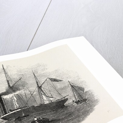 The Nile Screw Steamship Wrecked Off Godrevy Point 1854 by Anonymous