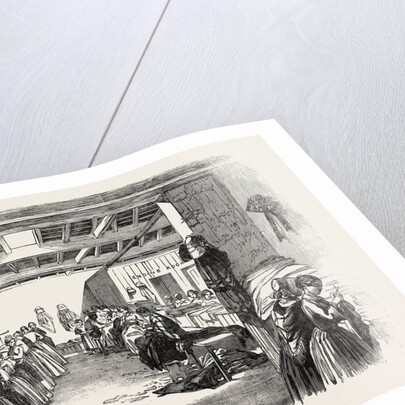 Steam Sewing-Machines 1854. A View of a Portion of the Machine-Room in Messrs. Holloway and Co.'s Factory by Anonymous