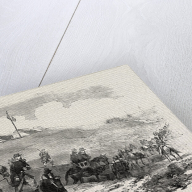 The Crimean War: French Ambulances Before Sebastopol 1854 by Anonymous