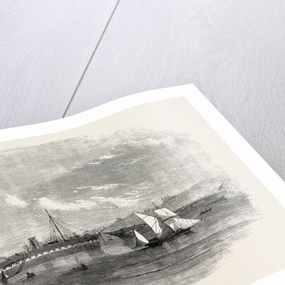 The Storm in the Crimea: Wrecks of the Caduceus and the Steamer Melbourne. 1854 by Anonymous