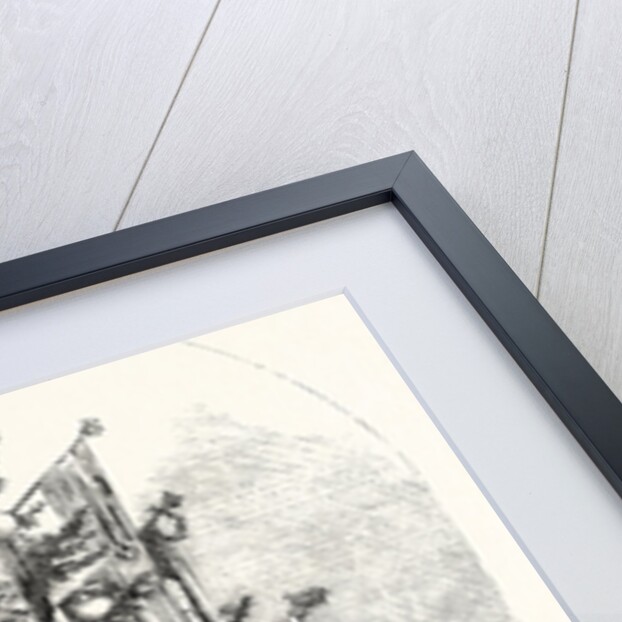 Gigantic Christmas Tree at the Crystal Palace Sydenham UK 1854 by Anonymous