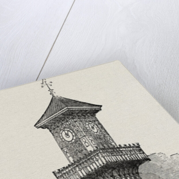 Cast Iron Clock-Tower for Geelong 1854 by Anonymous