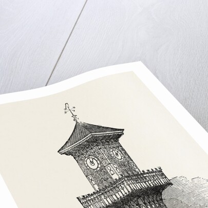 Cast Iron Clock-Tower for Geelong 1854 by Anonymous