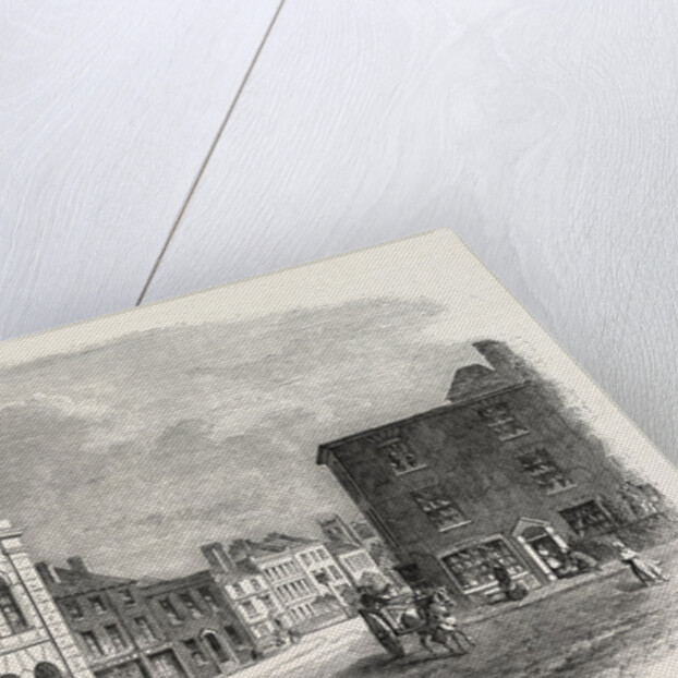 The Town of Wellington, Somerset, UK, 1853 by Anonymous