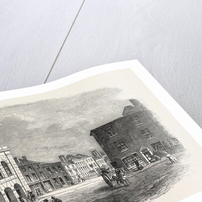 The Town of Wellington, Somerset, UK, 1853 by Anonymous