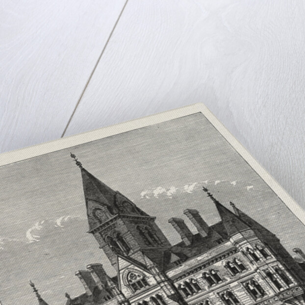 Market Hall, Huddersfield, UK, 1883 by Anonymous