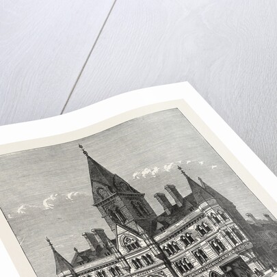 Market Hall, Huddersfield, UK, 1883 by Anonymous