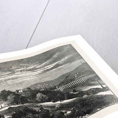 Entrance to Beaumont Park from the Town, Huddersfield, UK, 1883 by Anonymous