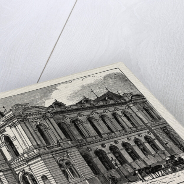 The Townhall, Huddersfield, UK, 1883 by Anonymous