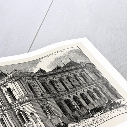 The Townhall, Huddersfield, UK, 1883 by Anonymous