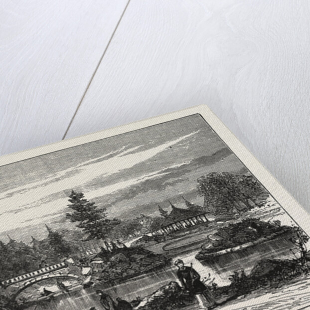 Ornamental Water, Beaumont Park, Huddersfield, UK, 1883 by Anonymous