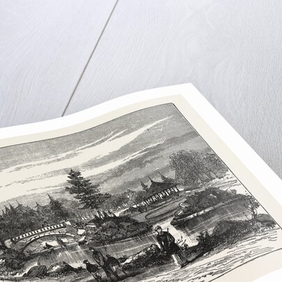 Ornamental Water, Beaumont Park, Huddersfield, UK, 1883 by Anonymous