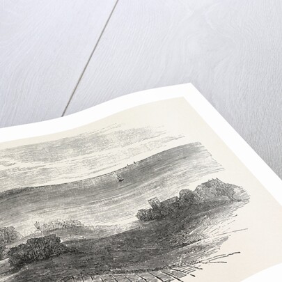 Seaham Hall, and Old Church, 1853 by Anonymous