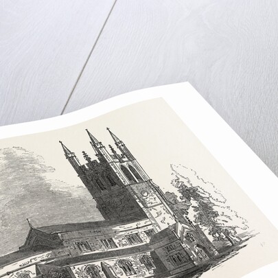 New Church of Angell-Town, North Brixton, 1853 by Anonymous