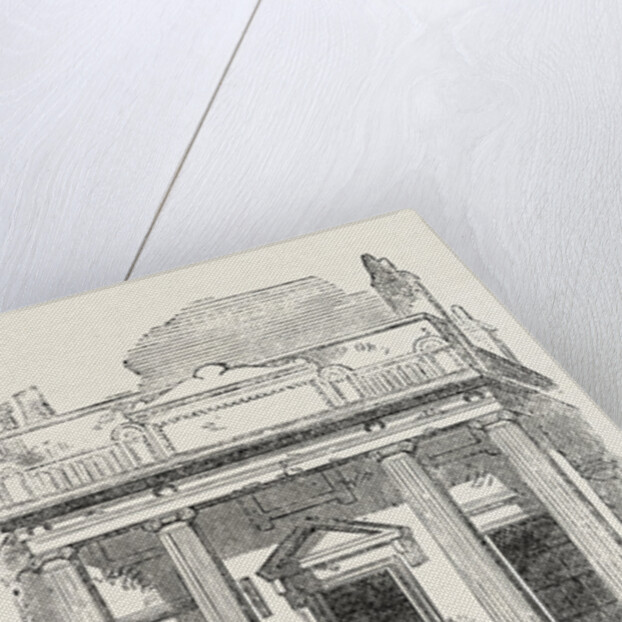 Exterior of the Pavilion Theatre, Whitechapel, London, 1856 by Anonymous