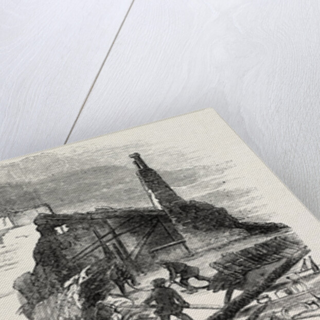 Remains of the Pavilion Theatre, after the Fire, Whitechapel, London, 1856 by Anonymous