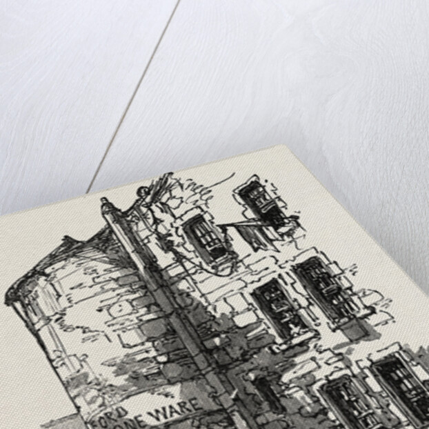 The British Association at Dundee: Old Houses, Fish Street, UK, 1867 by Anonymous