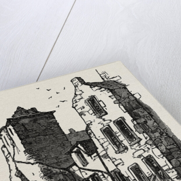 The British Association at Dundee: Old Houses, Fish Street, UK, 1867 by Anonymous