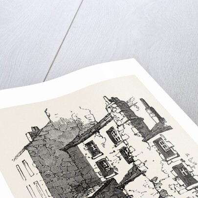 The British Association at Dundee: Houses in Overgate, UK, 1867 by Anonymous