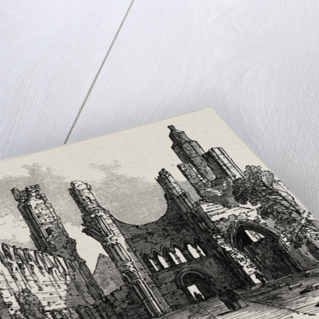 The British Association at Dundee: Arbroath Abbey, UK, 1867 by Anonymous