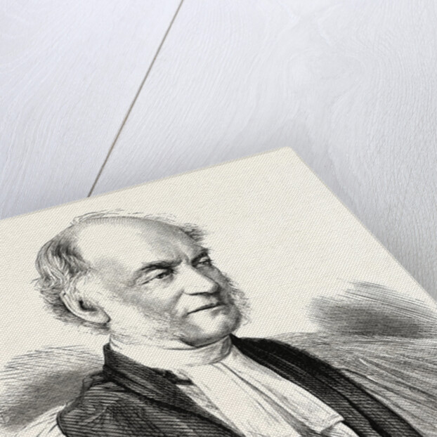 The Right Rev. Dr. Moberly, Bishop of Salisbury, 1869 by Anonymous