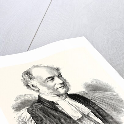 The Right Rev. Dr. Moberly, Bishop of Salisbury, 1869 by Anonymous