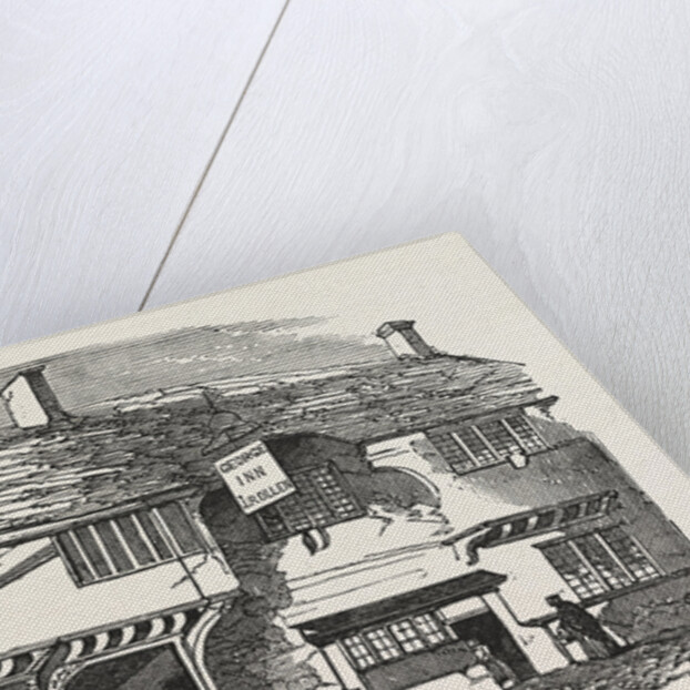 The Old George Inn, Yeovil, 1853 by Anonymous