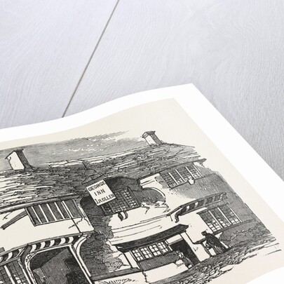 The Old George Inn, Yeovil, 1853 by Anonymous