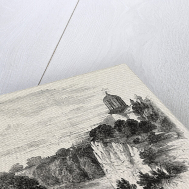 The London, Tilbury, and Southend Railway. The Purfleet Station, UK, 1856 by Anonymous