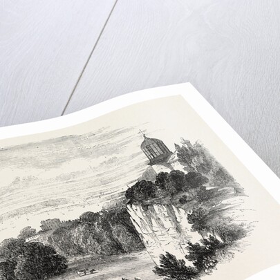 The London, Tilbury, and Southend Railway. The Purfleet Station, UK, 1856 by Anonymous