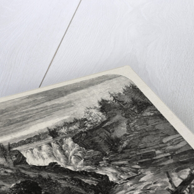 The Canadian Red River Exploring Expedition: Kakabika (or Grand) Falls, Kaminitiquia River, Lake Superior, 1858 by Anonymous