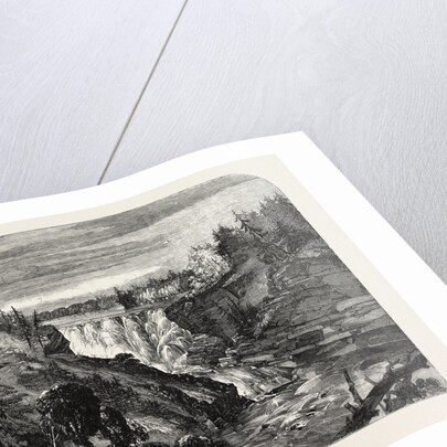 The Canadian Red River Exploring Expedition: Kakabika (or Grand) Falls, Kaminitiquia River, Lake Superior, 1858 by Anonymous