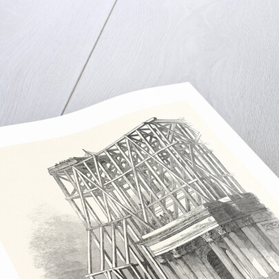 Arrival of the Wellington Statue at the Arch, 1846 by Anonymous