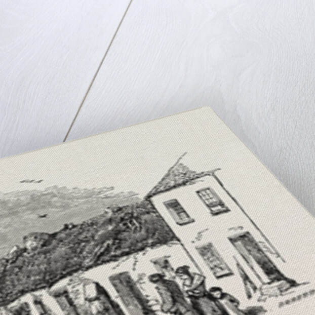 Old Chapel Road, Dungarvan, a Scene of the Late Food Riots, 1846 by Anonymous