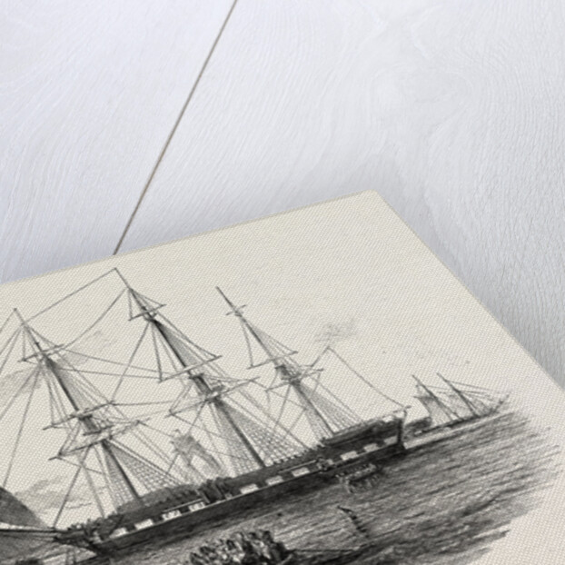 Embarkation of Troops at Gravesend, for Foreign Service, UK, 1846 by Anonymous