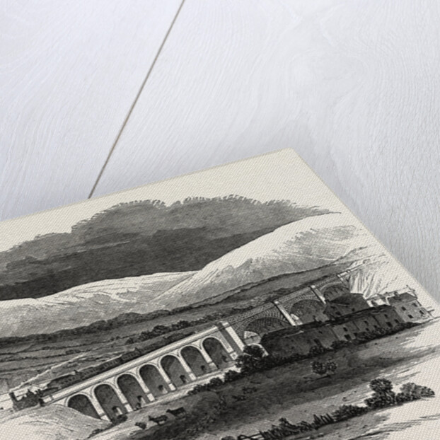 Opening of the Lancaster and Carlisle Railway: Bridge Over the Lune, from the Churchyard, Lancaster, UK, 1846 by Anonymous