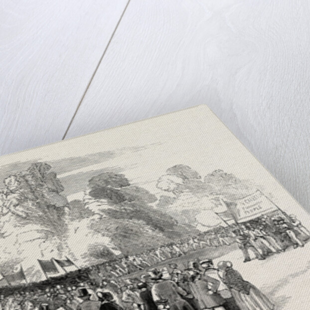 Opening of the Queen's Park, Manchester, UK, 1846 by Anonymous