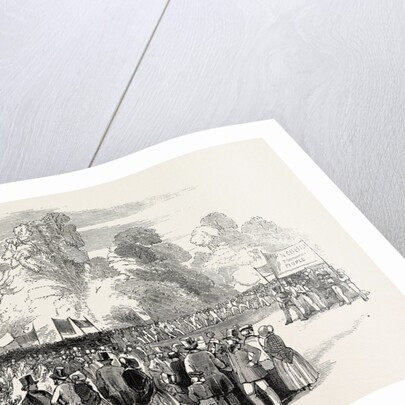Opening of the Queen's Park, Manchester, UK, 1846 by Anonymous