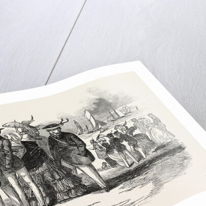 Yachting in the Isle of Wight: Group of Yachtsmen, 1846 by Anonymous