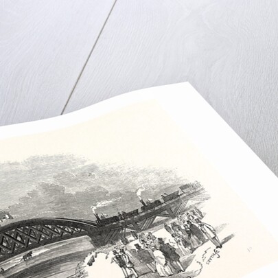 The East Anglian Railway: Viaduct Across the Ouse, UK, 1847 by Anonymous