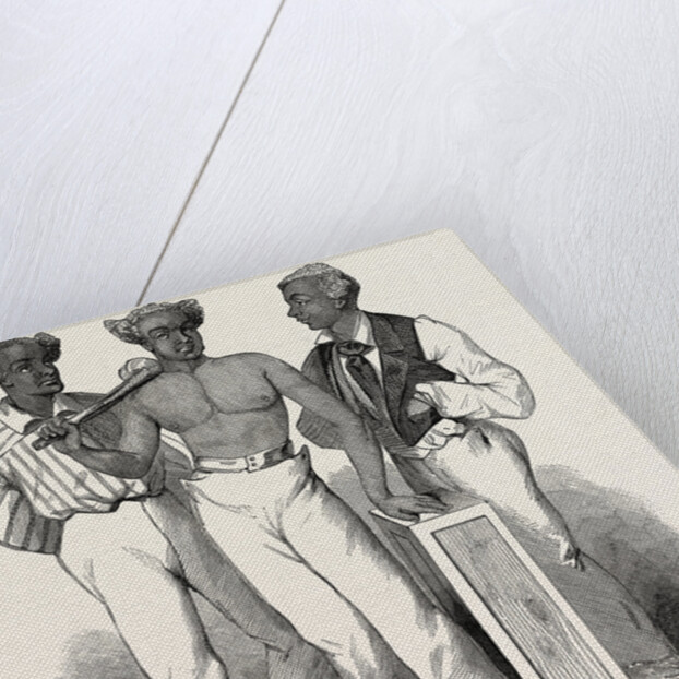 South Sea Islanders at Sydney: Panyella, Etoisi, Sabbathahoo, 1847 by Anonymous