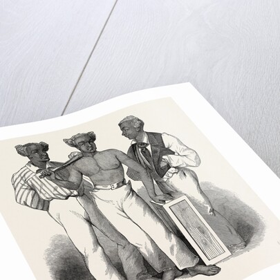 South Sea Islanders at Sydney: Panyella, Etoisi, Sabbathahoo, 1847 by Anonymous