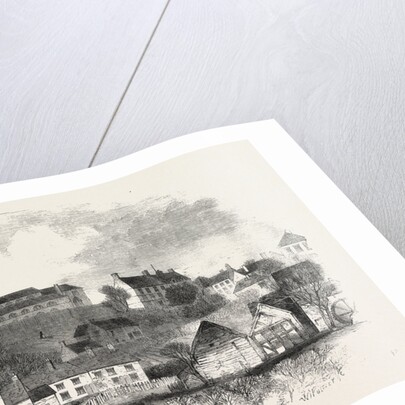 Market Drayton, Shropshire, UK, 1860 by Anonymous